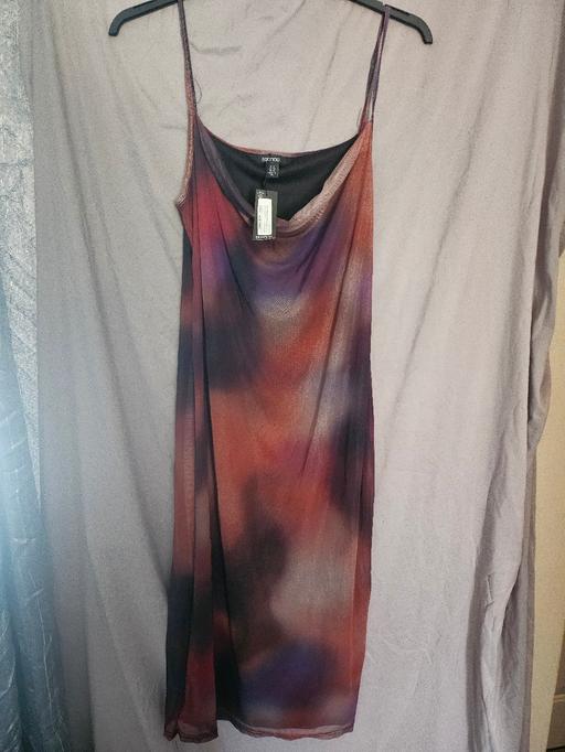  — boohoo cow neck dress