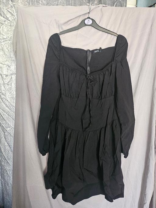  — boohoo milkmaid dress