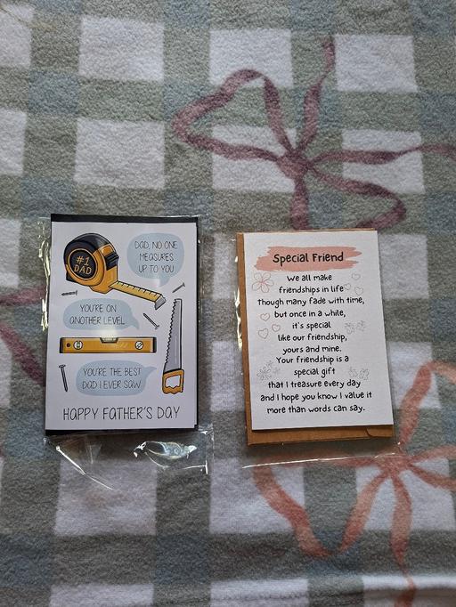 — 2 brand new cards