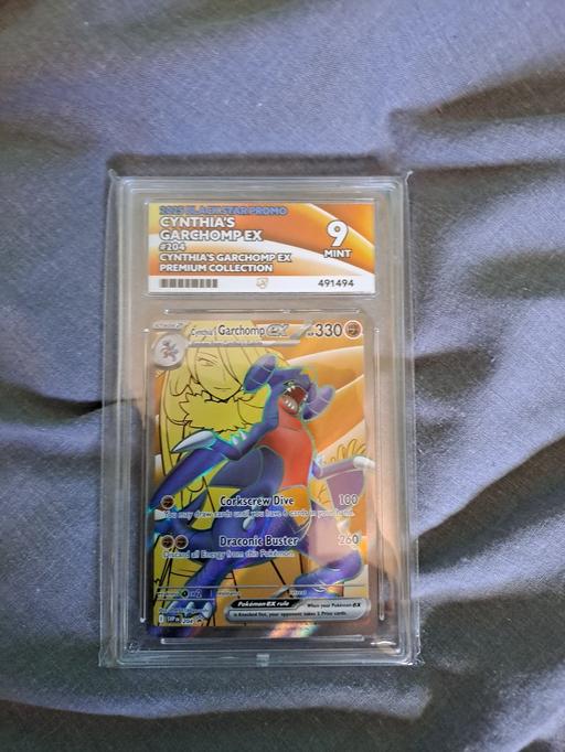  — Cynthias garchomp ex black star promo ace 9