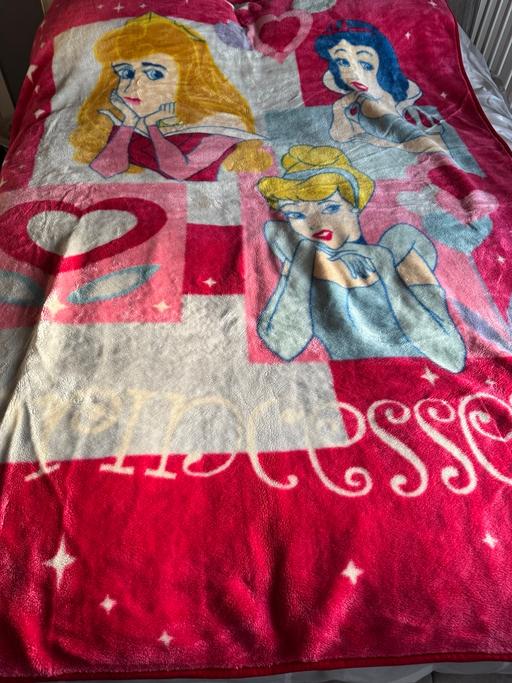  — Large Disney Princess blanket