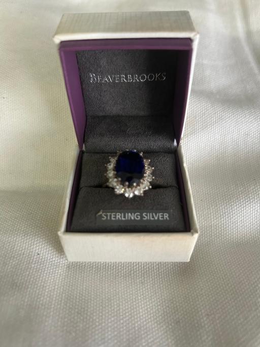  — Beaverbrooks Silver Cubic Zirconia Ring