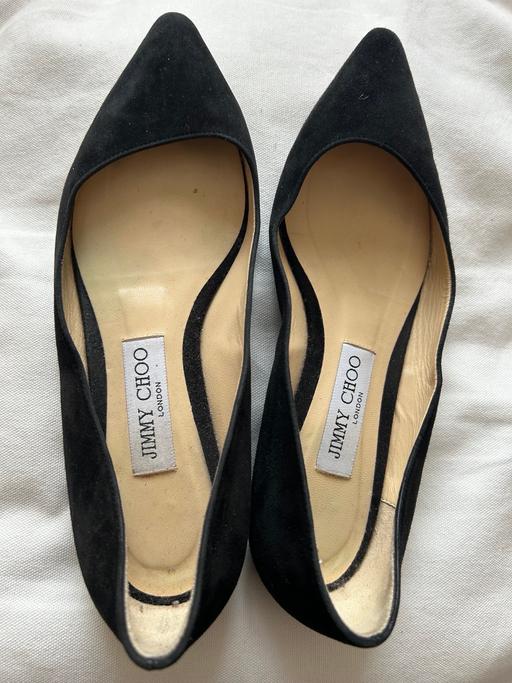  — Jimmy Choo Suede Flats