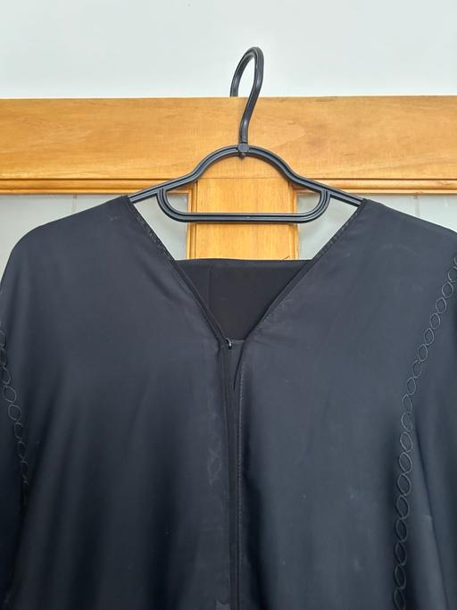  — Black Batwing Abaya