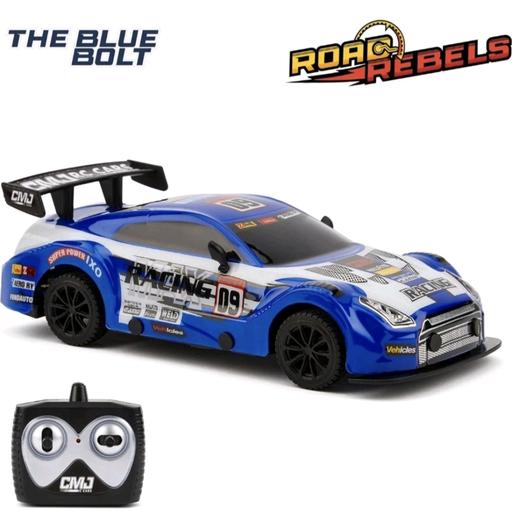  — CMJ RC Cars Road Rebel Blue Bolt 1:24 Scale