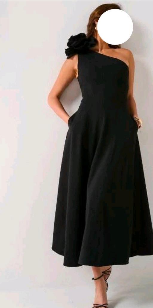  — V by VeryOne Shoulder Corsage Midaxi Dress -