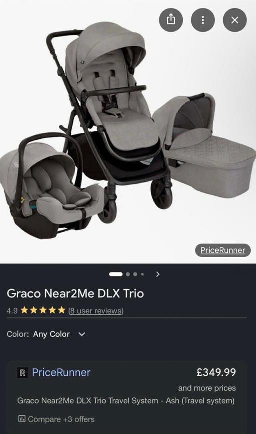  — Graco near2me DLX trio buggy set