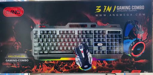  — ANG CP-02 Combo 3 in 1 Gaming Wired Keyboard
