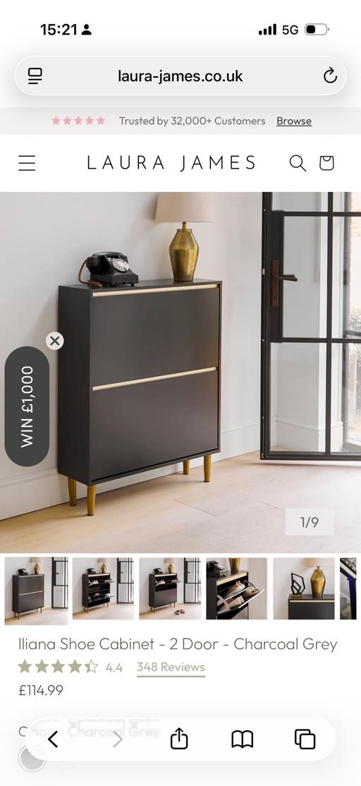  — ✨ Modern Laura James shoe cabinet ✨