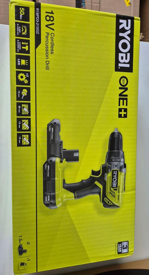  — Ryobi 18v Cordless Percussion Drill