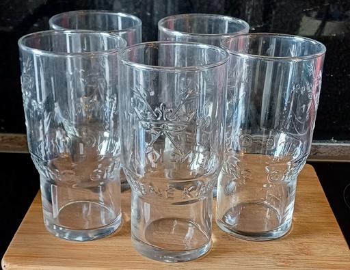  — 5 Glass Greene King pint glasses