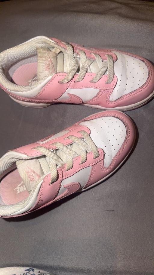  — Kids pink Nike dunks