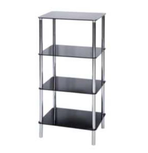  — AVF Sierra Four Tier Square Shelving Unit