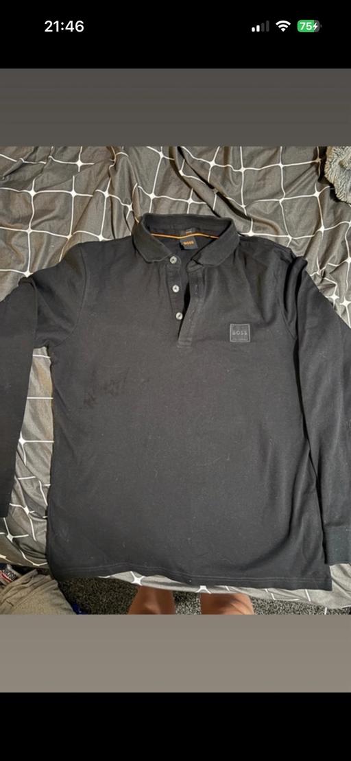  — Hugo Boss Long Sleeve Polo Shirt
