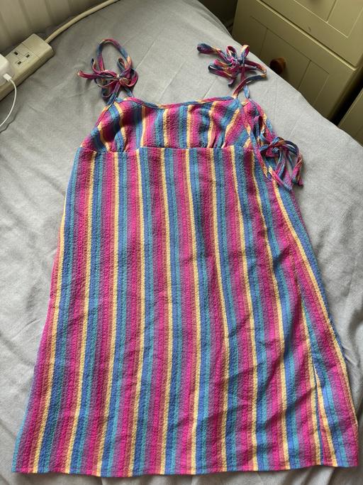  — Multi Striped Dress
