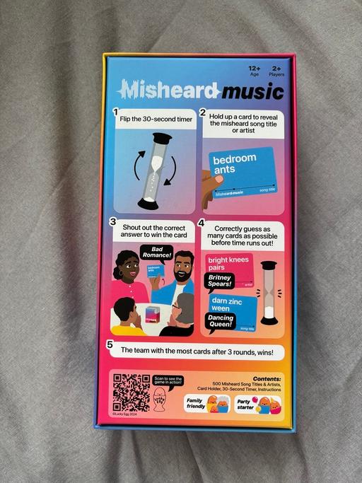  — Misheard Music Game
