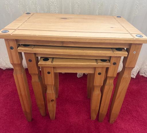  — Wooden Nest of Tables