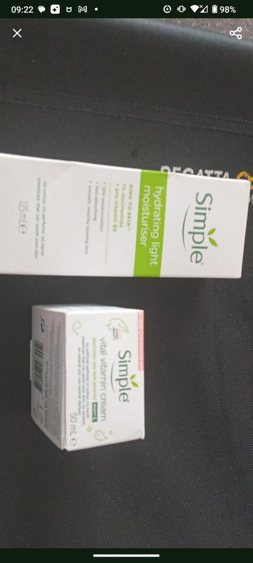  — Simple skin care x2