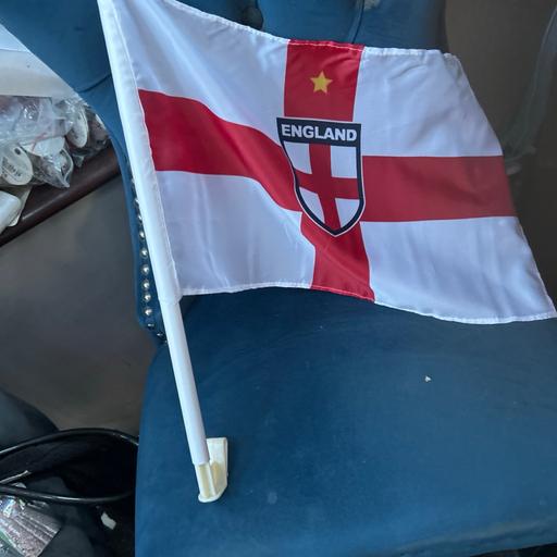  — 100 top quality England car flags