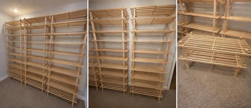  — 18 Argos home 2 shelves stackable shoe rack