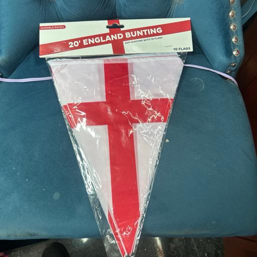  — 10 x 20ft England bunting