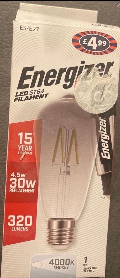 — Energizer large light bulb
