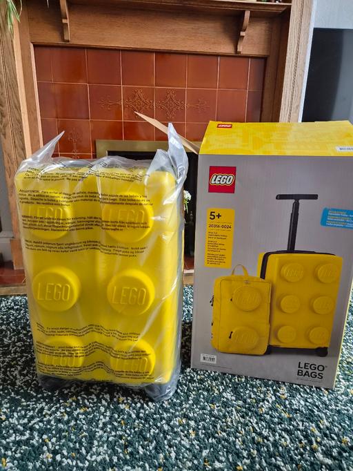  — new suitcase and backpack