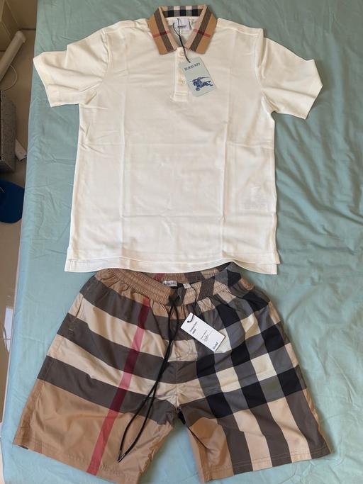  — BURBBERY short & polo set S