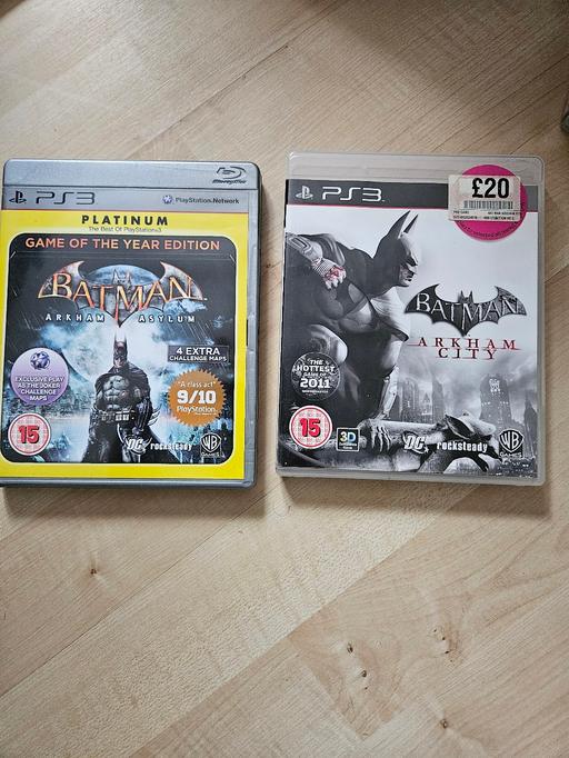  — PS3 Batman games