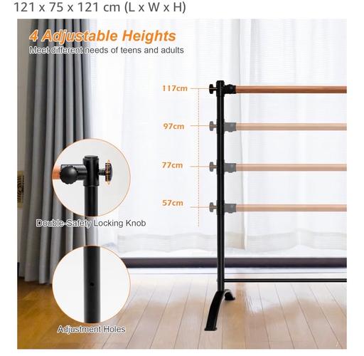  — Double Ballet Barre