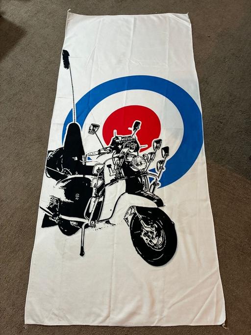  — MOD themed beach towel