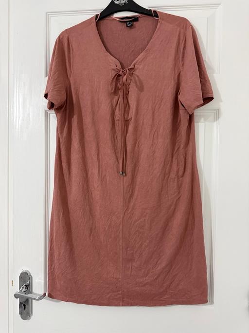  — Suede dress