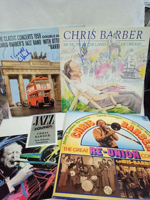  — VINTAGE CHRIS BARBER JAZZ VINYL ALBUMS.