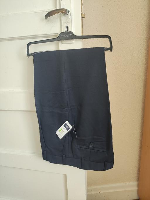  — Brook Tarverner Navy Trousers UK size: 34R