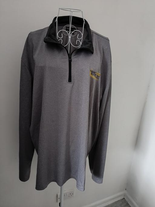  — Men's Atlas for Men Grey 1/4 Zip Long-Sleeve