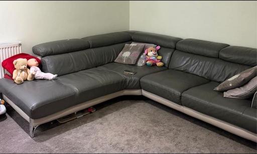 — Leather sofa
