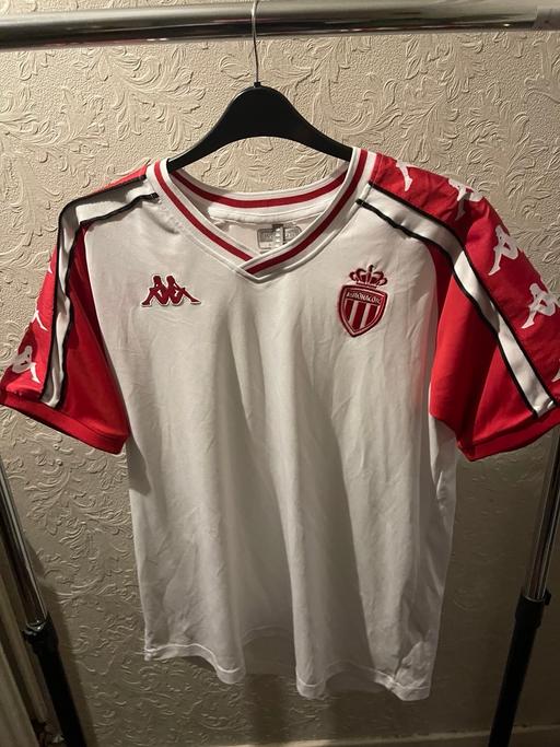  — 2019-20 AS Monaco Kappa Retro Aniet jersey