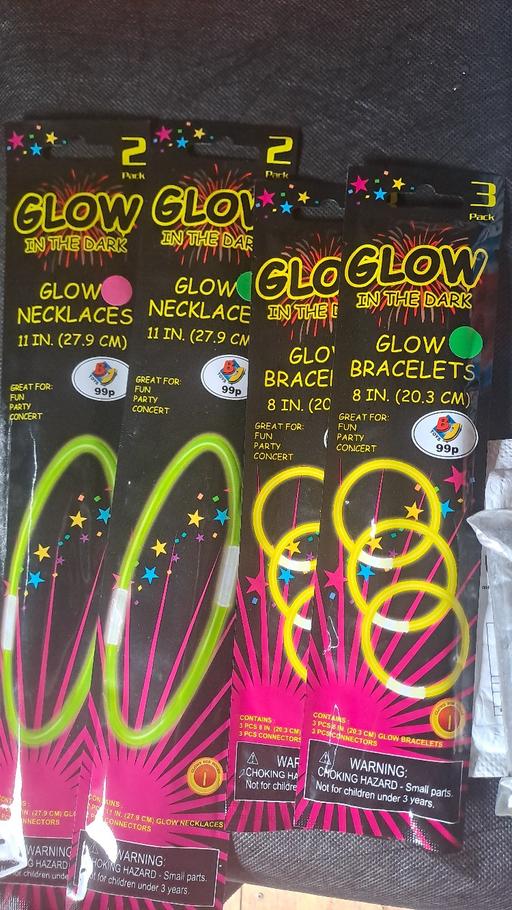  — Brand New Glow in the Dark Bracelet/Necklaces