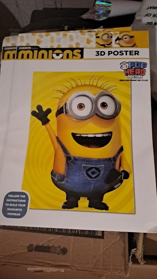  — Brand New 3D Minion Poster