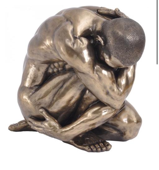  — Libra men's figurine nude man Bronze 54 cm
