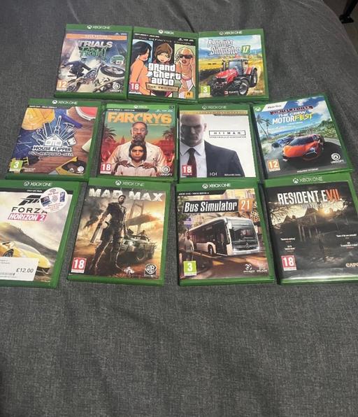  — Xbox one games