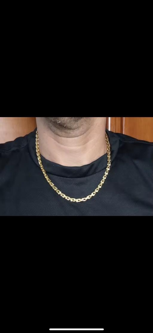  — 750 Italy chain hallmarked gold plated