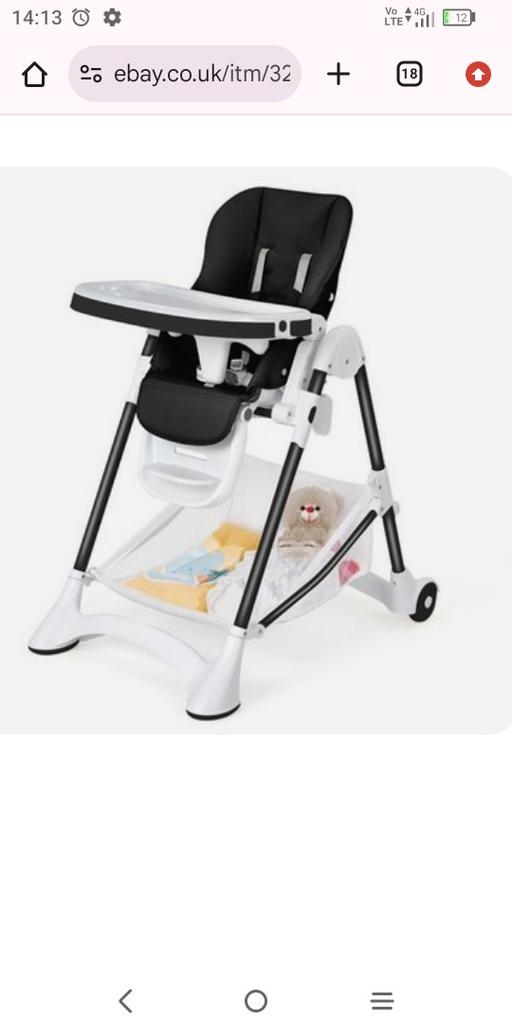  — Brand New Convertible Highchair