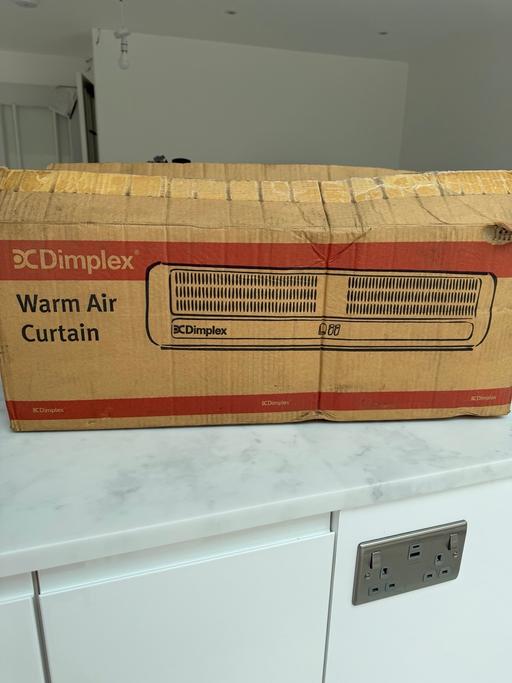  — Dimplex warm air curtain