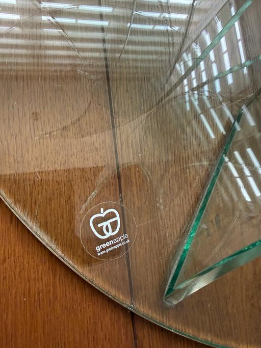  — Glass table