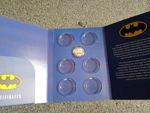  — batman collectable coin
