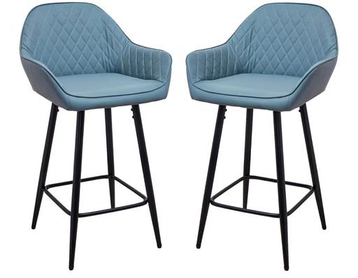  — Set of 2  kitchen stools Home Breakfast  Stoo