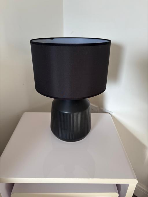 — Black Table Lamp