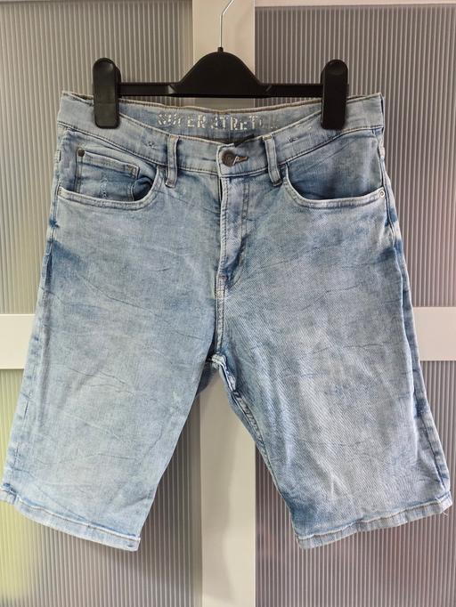  — Age 12-13 H&M slim fit denim stretchy shorts