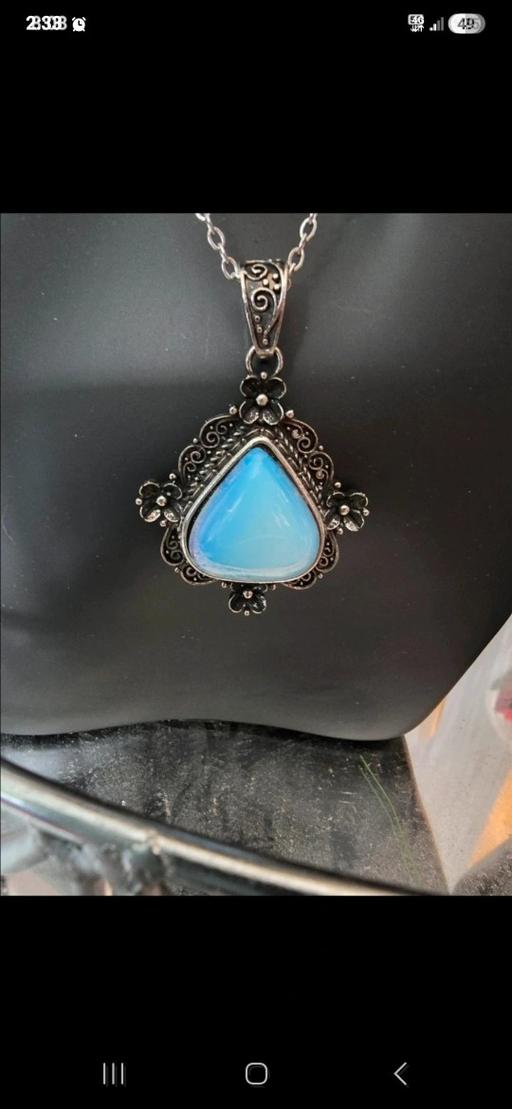  — Moonstone Pendant Necklace